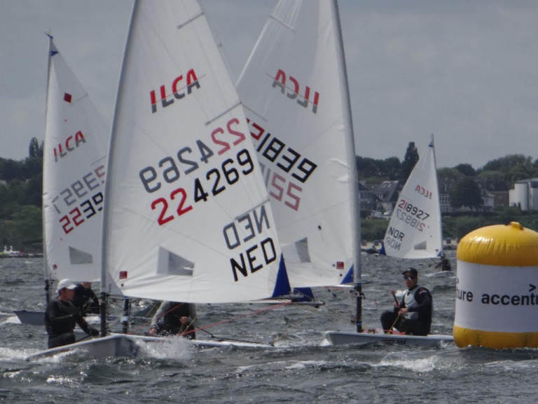 Picture of ILCA 6 international race